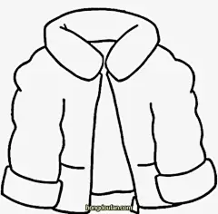 15件衣服卡通手绘简笔画！毛衣卫衣夹克T恤手绘儿童画-红豆饭小学生简笔画大全