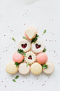 10 Simply Scrumptious Macarons - Tinyme Blog : We simply love macarons. Feast your eyes on this delicious collection of prettiness! #吃货# #饼干# #酒水# #料理# #巧克力#