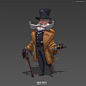 Wild West Character Design, Alessandro Pizzi : Had a lot of fun working on this set of characters for the Wild West challenge. Wish i had more time to fully render them but that's how things go.
More informations on the characters and the world can be fou
