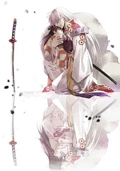 分享#犬夜叉# 手机壁纸【图包：O网页链接】