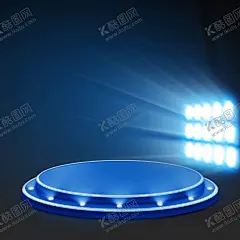 淘宝主图舞台灯光效果 【酷图网】展,心形舞台,圆形舞台,射灯,清新,文艺,白色,粉色,紫色,蓝色,主图背景,淘宝背景,展台背景