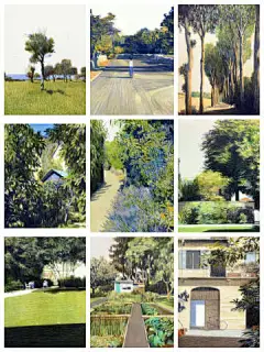 Psicogiardini
Andrea Serio 新作

《Psicogiardini》是一本20页A4开本的小册子，采用环保墨水和纸张印刷。里面有一些展览中参展作品，还有米歇尔·蒙塔纳里的诗歌。#插画# ​​​​