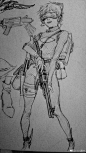 总之突然想画机甲…… ​​​​