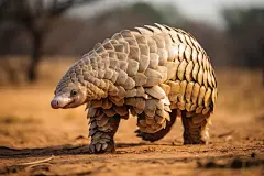 拒绝野味保护穿山甲动物