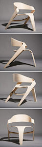 The Copenhagen Chair by Alvaro Uribe: 