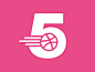 Dribbble is 5!