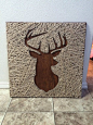 Deer Head String Art by Kstart123 on Etsy: 