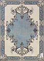 Painted Faux Carpet & Large Ceiling Panels - Custom Modello Stencils – Modello® Designs