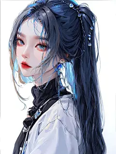 蓝灰清冷系列绝美高清壁纸～-图4