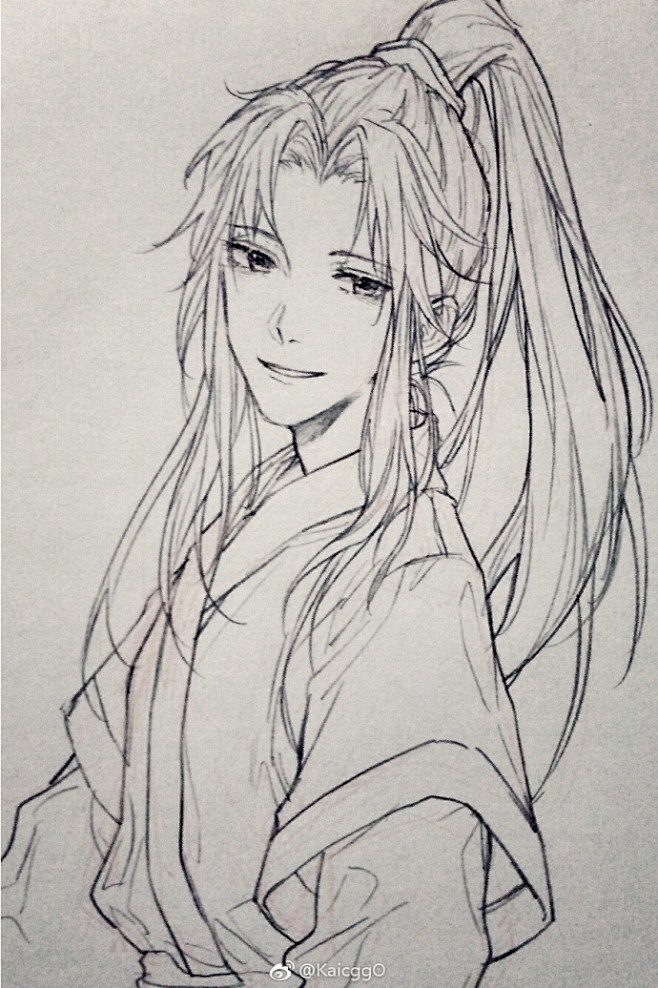 终于敢下笔画心肝儿好喜欢他 67676767原耽梨八音同采自weibo