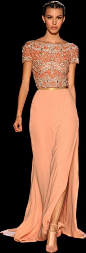 Elie Saab, gorgeous peach 