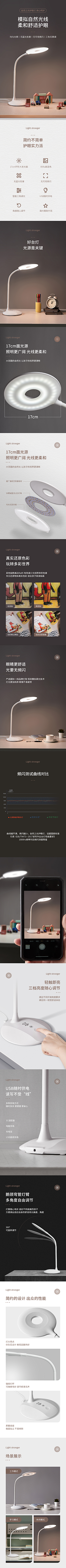 姬小颜采集到台灯详情页