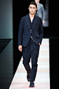 Giorgio Armani 2015米兰时装周男装时装发布会