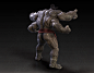 Goro Lives, Lee Imes : hand sculpted in Zbrush rendered in Keyshot. I always loved Goro as a kid and wanted to take a stab at him and see how I would have made him for MK 1