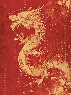 金龙图腾｜祝日进斗金 财源广进 富贵安康