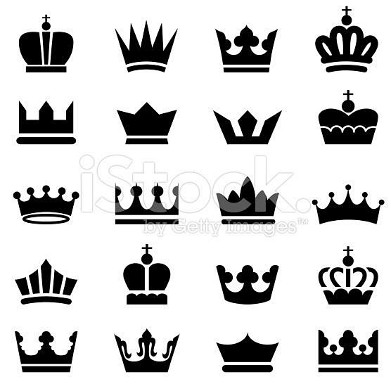 Crown Icons royalty-...