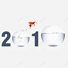 金鱼字体高清素材 png 页面网页 平面电商 创意素材 png素材