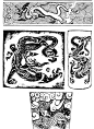 传统吉祥动物图案集-飞龙传统|传统图案|动物造型|飞龙|古典|吉祥动物图案|吉祥图案|龙|矢量素材|矢量图案|中国
