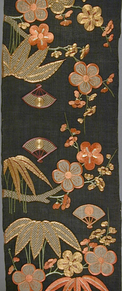 香菇情结❤••采集到（嵌套式花纹绣片）日系唐明清
