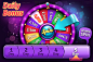 Wild Luck Casino for Viber - UI/UX : Social Casino slot game UX UI design, made for viber, mobile version.