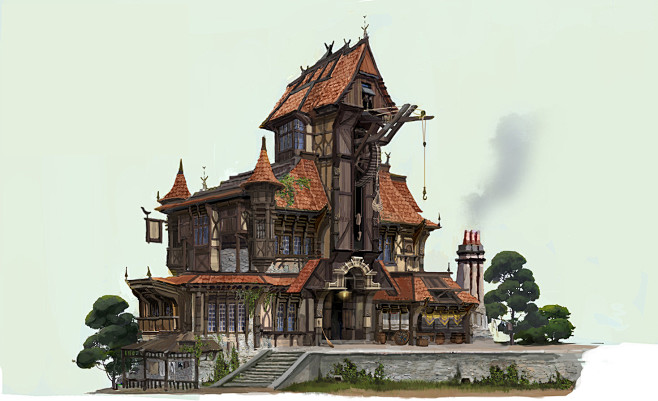 ArtStation - inn, pa...