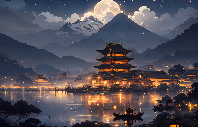 中国风场景