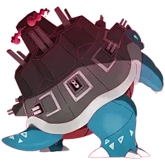 #超极巨化水箭龟