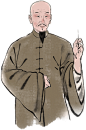 中医主题水墨风人物-叶天士