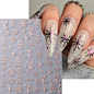 Amazon.com: Christmas Nail Stickers for Nail Art, Santa Claus Tree Christmas Nail Art Stickers 4PCS 5D Embossed Snowflake Gingerbread Man Penguin Cake Xmas Nail Decals Manicure Supplies for Nail Art Decorations ﻿ : Beauty & Personal Care