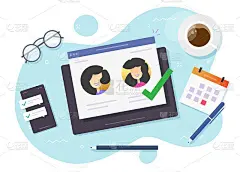 通过数字计算机在线筛选人力资源工作人选，或通过网络选角、人事管理评估、交友网站app理念、恋爱对象选