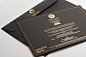 Invitations | Invitation cards embossed business cards printing VIP London: 