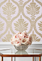 Thibaut | Inspiration | Clessidra Damask from Damask Resource 4 : Clessidra Damask from Damask Resource 4