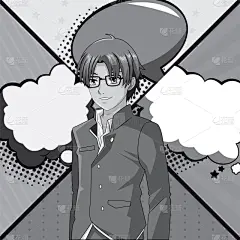 男人,日本漫画风格,可爱的,条纹,愉悦,图像,青少年,美,女人,自然美