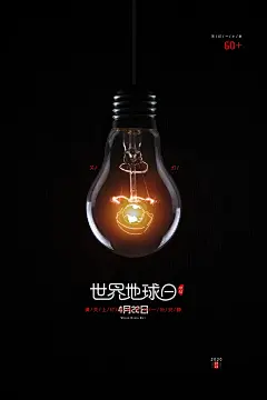 时尚世界地球日宣传海报9