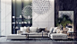 米洛提 Minotti 现代沙发茶几组合3d模型
