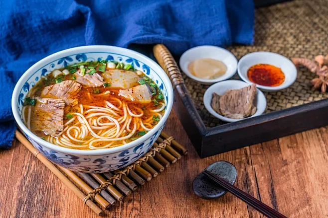 甘肃兰州美食一碗兰州拉面图片下载-花瓣网