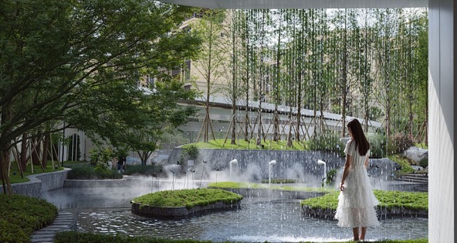 重庆阳光城未来悦展示区景观设计