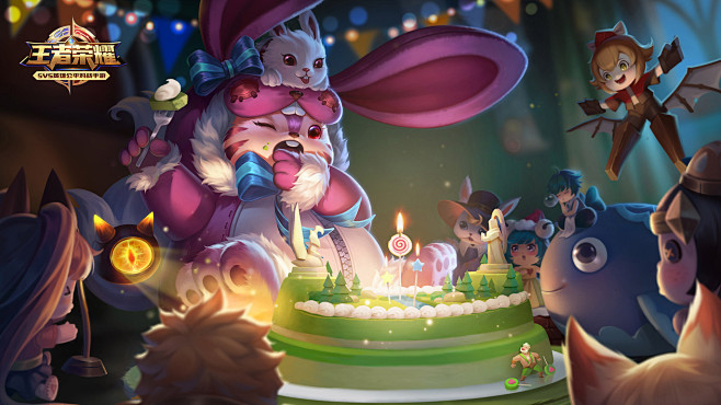 com烟雨献晴从星鞪转采于2020-07-01 11:08:33cg-插画 王者荣耀.