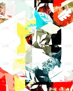 松驰的水彩画现代染色丙烯酸涂料元素艺术指纹图案墙纸插图的设计- -兼论美感时尚英语色彩的设计, 