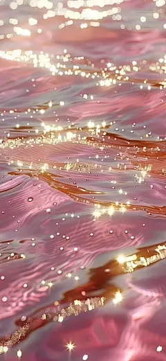 粉色海波纹 壁纸 手机壁纸