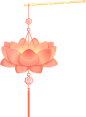 灯笼 莲花灯 传统中国风元素_PNG (658×899)