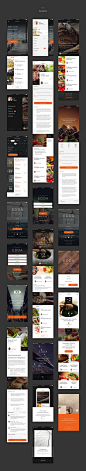 EDDA UI Kit : EDDA — is Premium UI kit for Restaurant & Cafe or any food related business iOS application. With current kit you can easily create an attractive iPhone or Android applications.