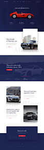 Maserati Club Website - Ui concept design by Martin Strba.