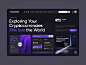 Polaris - Crypto Exchange Website Hero