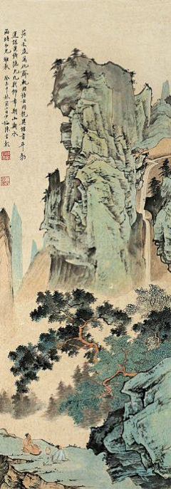 -安静到窒息采集到国画 素材