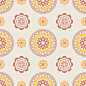 Flat design of korean pattern