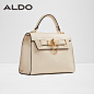 ALDO2018春夏新款女士包袋纯色单肩斜挎手提包 LEVICOTERME-tmall.com天猫