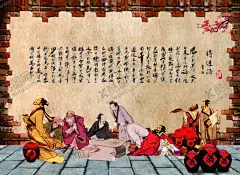 墙画将进酒 【酷图网】李白,将进酒,壁画,酒图,壁纸,酒厂壁画