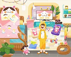 【二次元造物家】小游戏插画商业插画周二粥 - 原创作品 -  -06