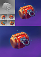 Drum casual icon. Cg art